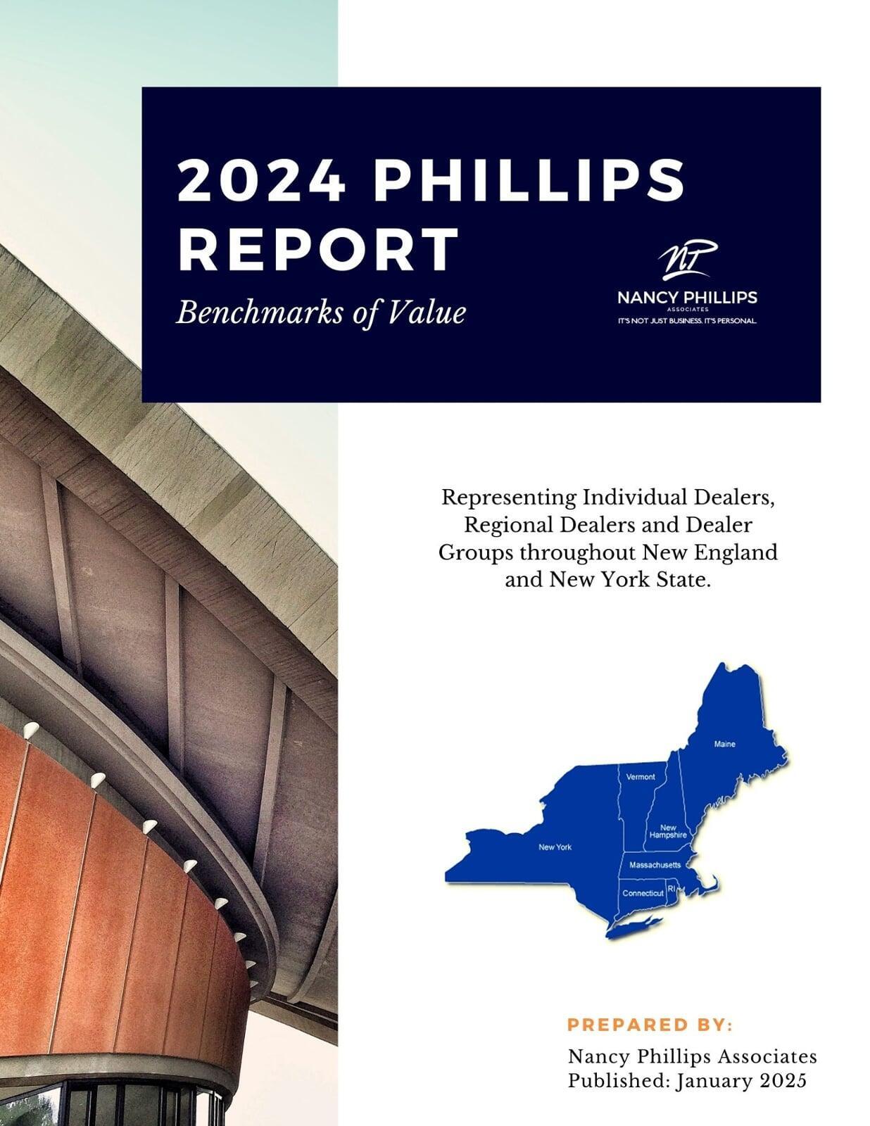 The Phillips Report - 2024 Dealership Values in Greater New England